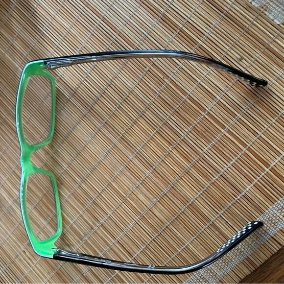Nike 5515 002 Black Green & White Rectangular Eyeglass/Sunglass Frames Sz OS - Picture 3 of 11